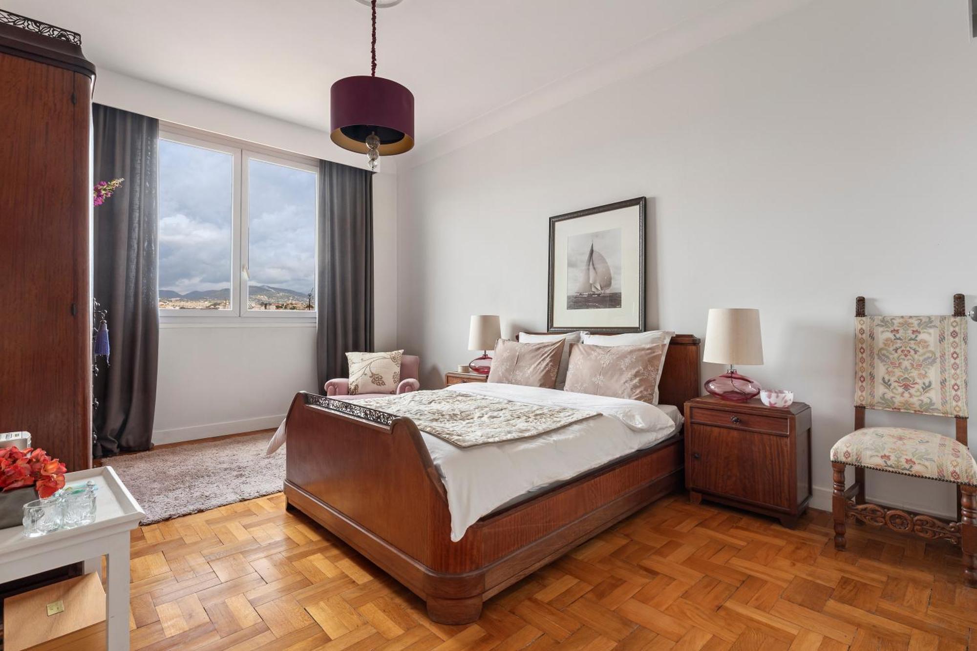 Unique Sea View Apartment, Center, 100M2 Ницца Экстерьер фото