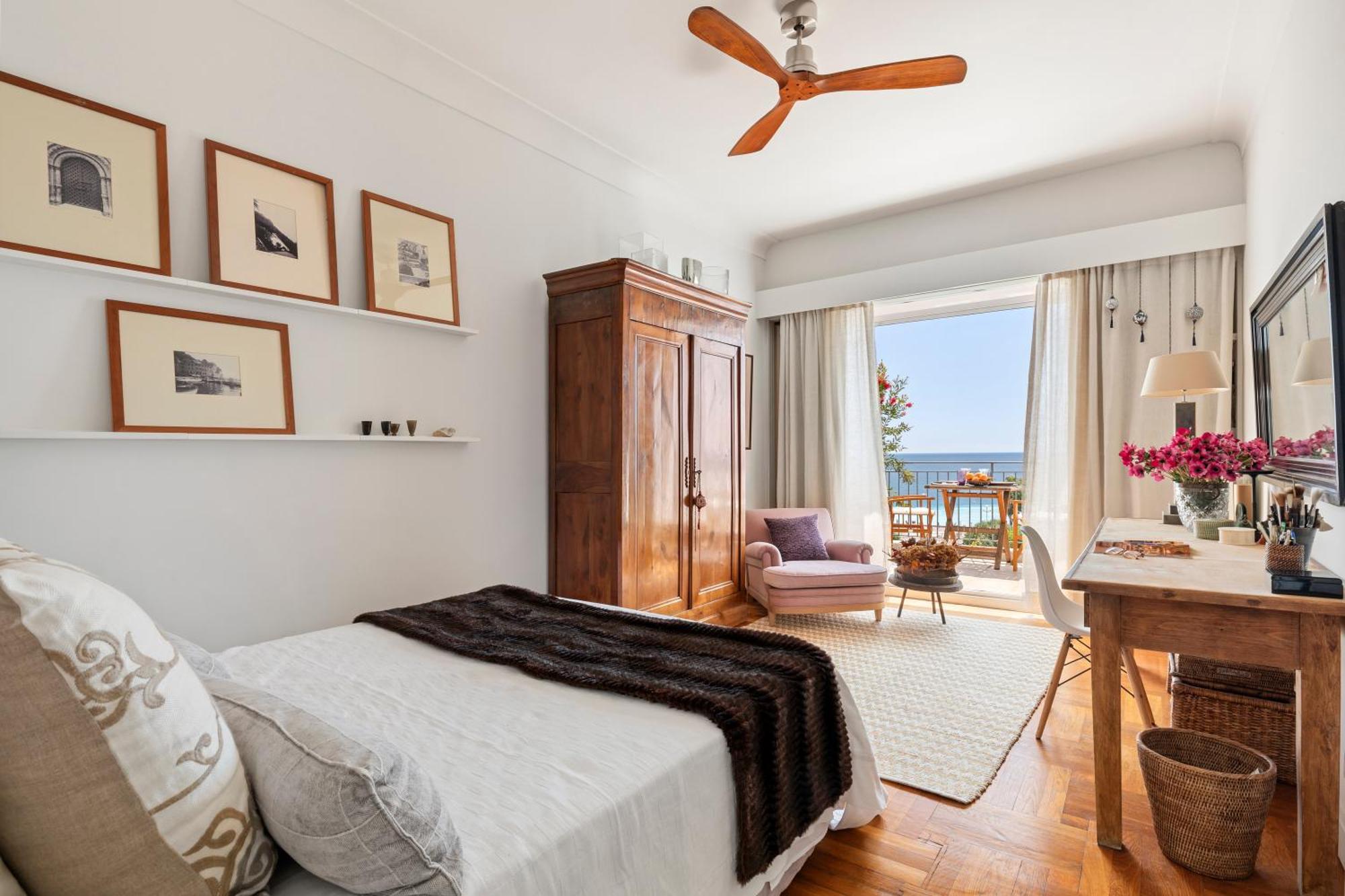 Unique Sea View Apartment, Center, 100M2 Ницца Экстерьер фото